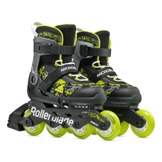 ROLLERBLADE microblade sl rolki regulowane młodzieżowe czarne/zielone