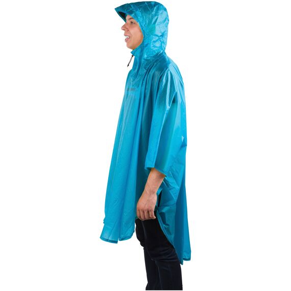 Poncho SEA TO SUMMIT Ultra-Sil™ Nano niebieski, Kolor: niebieski, Rozmiar: one size, 3 zdjęcie