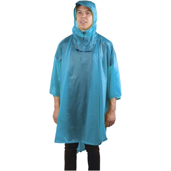 Poncho SEA TO SUMMIT Ultra-Sil™ Nano niebieski, Kolor: niebieski, Rozmiar: one size, 2 zdjęcie