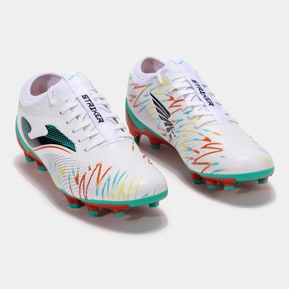 JOMA buty piłkarskie lanki męskie STRIS2502FG STRIKER białe, Kolor: biały, Rozmiar: 40