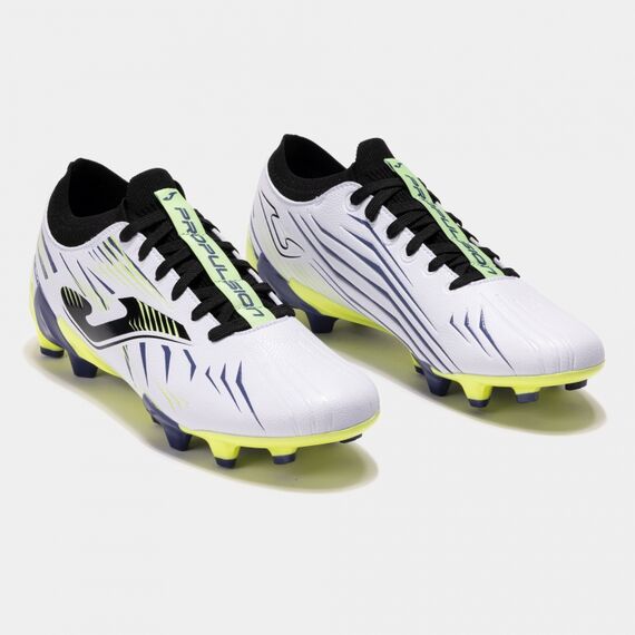 JOMA PROPULSION buty piłkarskie korki lanki męskie PROS2502FG białe, Kolor: biały, Rozmiar: 43, 5 zdjęcie