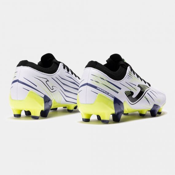 JOMA PROPULSION buty piłkarskie korki lanki męskie PROS2502FG białe, Kolor: biały, Rozmiar: 42, 4 zdjęcie