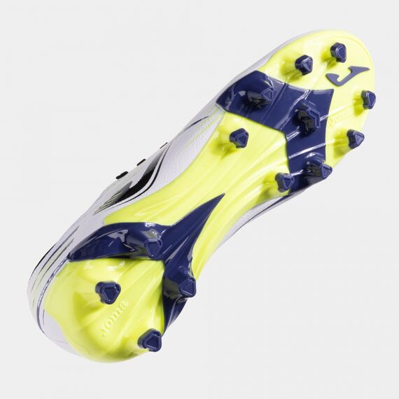 JOMA PROPULSION buty piłkarskie korki lanki męskie PROS2502FG białe, Kolor: biały, Rozmiar: 41, 2 zdjęcie