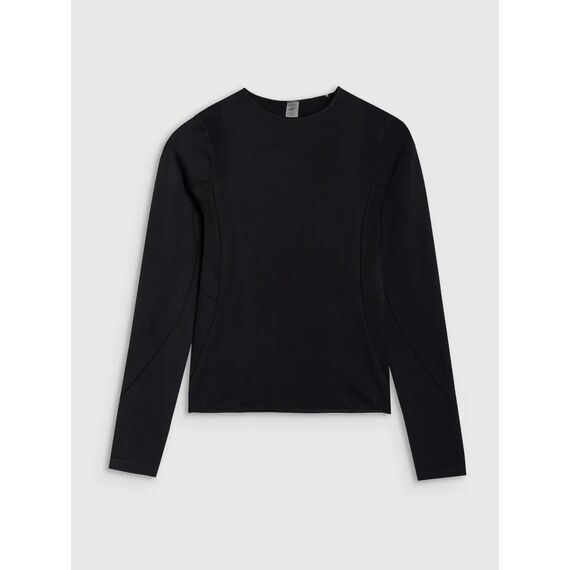 4F longsleeve koszulka z długim rękawem na jogę damska 4FWSS25TFLOF403 czarna, Kolor: czarny, Rozmiar: XS/S, 6 zdjęcie 4F longsleeve koszulka z długim rękawem na jogę damska 4FWSS25TFLOF403 czarna, Kolor: czarny, Rozmiar: XS/S, 6 zdjęcie