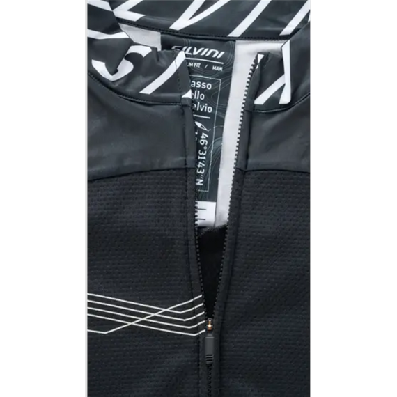 Koszulka rowerowa z krótkim rękawem damska SILVINI Women Jersey STELVIA czarna, Kolor: czarny, Rozmiar: M, 2 zdjęcie