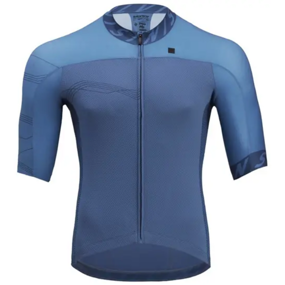 Koszulka rowerowa z krótkim rękawem damska SILVINI Women Jersey STELVIA niebieska, Kolor: niebieski, Rozmiar: M