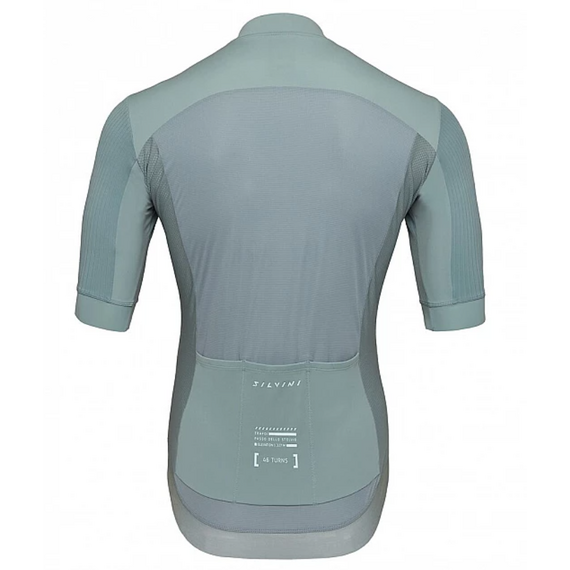 Koszulka rowerowa z krótkim rękawem męska SILVINI Men Jersey TRAFOI, Kolor: niebieski, Rozmiar: XL, 2 zdjęcie