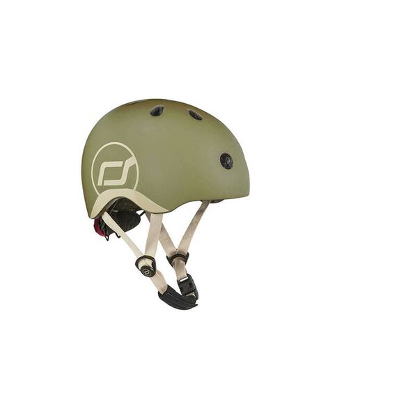 SCOOTANDRIDE hulajnoga Highwaykick 1 + kask regulowany jeździk dla dziecka zestaw 2w1, Kolor: khaki, 10 zdjęcie