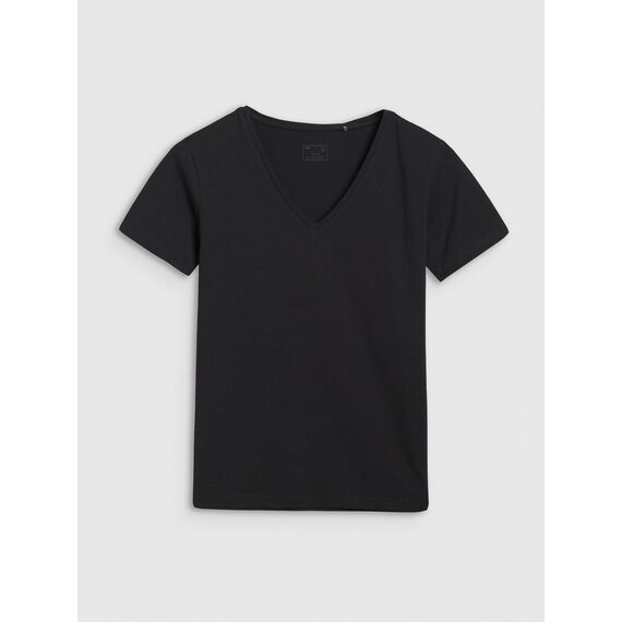 4F t-shirt bawełniany slim koszulka do ćwiczeń 4FWSS25TTSHF1990 czarna, Kolor: czarny, Rozmiar: L, 5 zdjęcie 4F t-shirt bawełniany slim koszulka do ćwiczeń 4FWSS25TTSHF1990 czarna, Kolor: czarny, Rozmiar: L, 5 zdjęcie