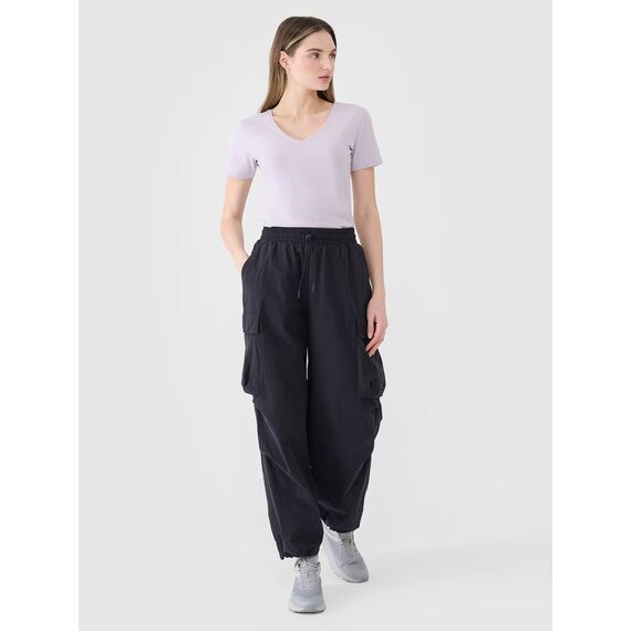 4F t-shirt bawełniany slim koszulka do ćwiczeń 4FWSS25TTSHF1990 fioletowa, Kolor: fioletowy, Rozmiar: L, 2 zdjęcie 4F t-shirt bawełniany slim koszulka do ćwiczeń 4FWSS25TTSHF1990 fioletowa, Kolor: fioletowy, Rozmiar: L, 2 zdjęcie
