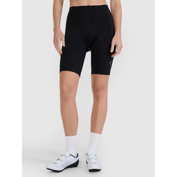 4F krótkie legginsy rowerowe kolarki damskie 4FWSS25TFSTF034 czarne, Kolor: czarny, Rozmiar: M, 2 zdjęcie