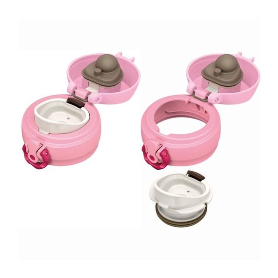 THERMOS kubek termiczny na kawę herbatę różowy