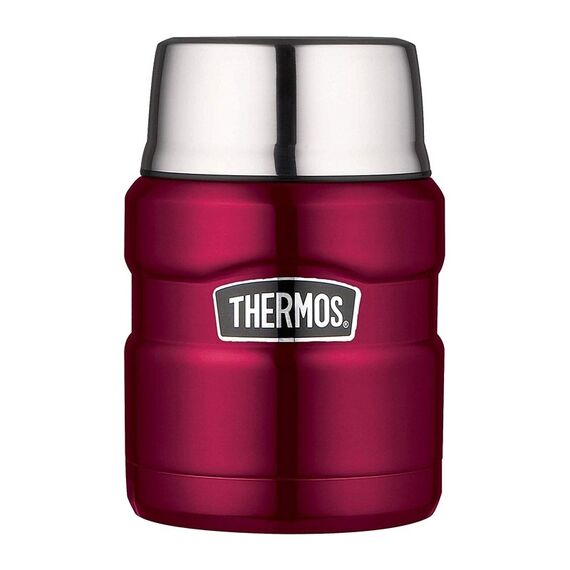 THERMOS termos na jadzenie z składaną łyżeczką fioletowy THERMOS termos na jadzenie z składaną łyżeczką fioletowy