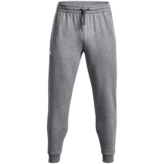 UNDER ARMOUR spodnie dresowe męskie joggery Rival Fleece szare, Kolor: szary, Rozmiar: S, 2 zdjęcie