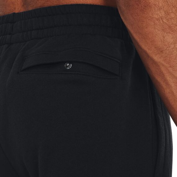 UNDER ARMOUR spodnie dresowe męskie joggery Rival Fleece czarne, Kolor: czarny, Rozmiar: S, 6 zdjęcie