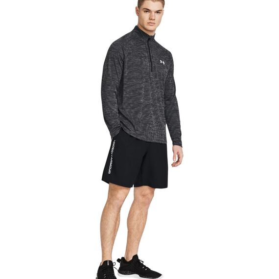 UNDER ARMOUR spodenki treningowe męskie Tech Woven czarne, Kolor: czarny, Rozmiar: L, 4 zdjęcie