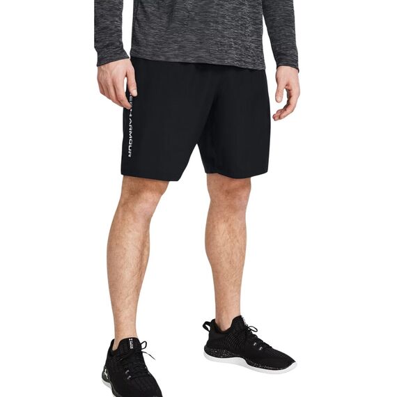 UNDER ARMOUR spodenki treningowe męskie Tech Woven czarne, Kolor: czarny, Rozmiar: L