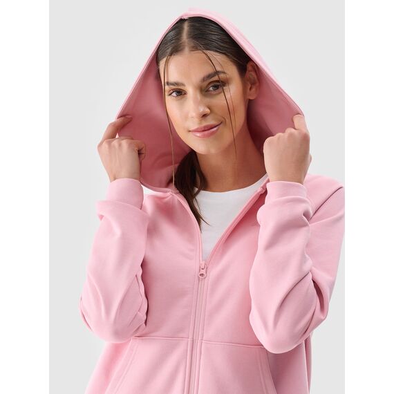 4F bluza damska rozpinana z kapturem