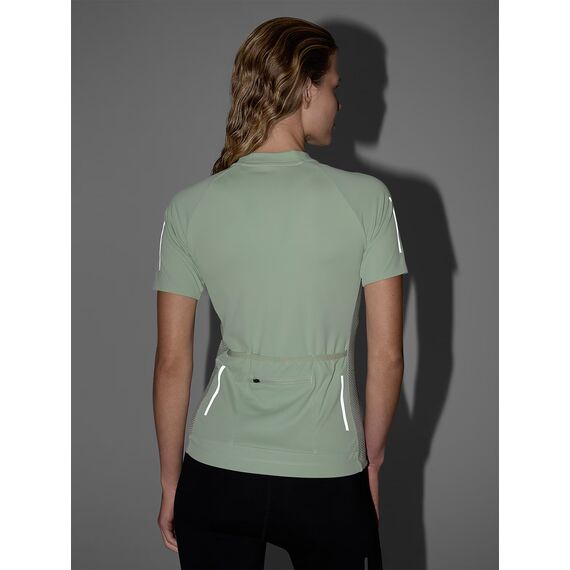4F koszulka rowerowa szybkoschnąca damska 4FWSS25TFTSF1291 zielona, Kolor: zielony, Rozmiar: S, 5 zdjęcie