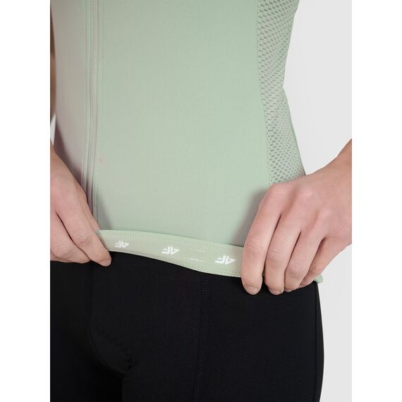 4F koszulka rowerowa szybkoschnąca damska 4FWSS25TFTSF1291 zielona, Kolor: zielony, Rozmiar: S, 7 zdjęcie