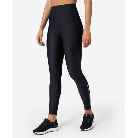 UNDER ARMOUR legginsy damskie treningowe Tech Branded czarne, Kolor: czarny, Rozmiar: M, 4 zdjęcie UNDER ARMOUR legginsy damskie treningowe Tech Branded czarne, Kolor: czarny, Rozmiar: M, 4 zdjęcie