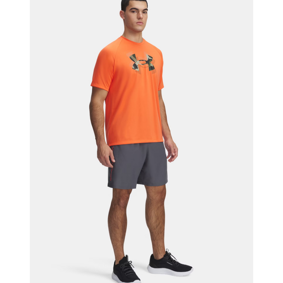 UNDER ARMOUR spodenki treningowe męskie Tech Woven szare, Kolor: szary, Rozmiar: M, 2 zdjęcie