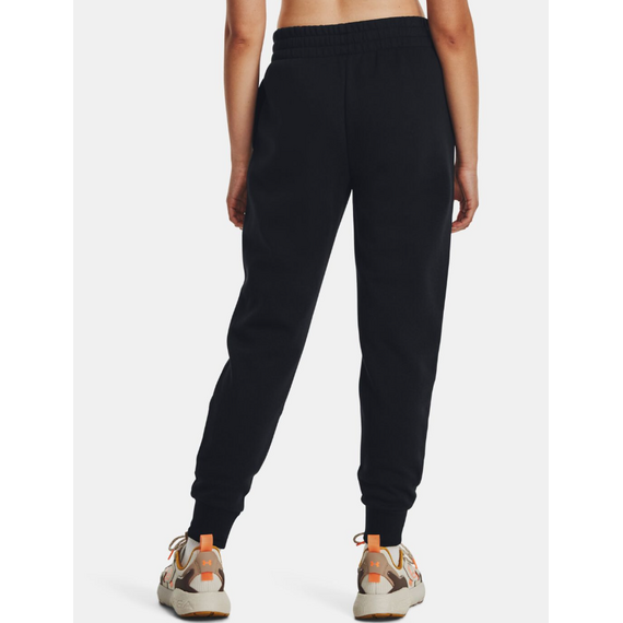 UNDER ARMOUR spodnie dresowe damskie treningowe joggery Rival Fleece czarny, Kolor: czarny, Rozmiar: S, 6 zdjęcie