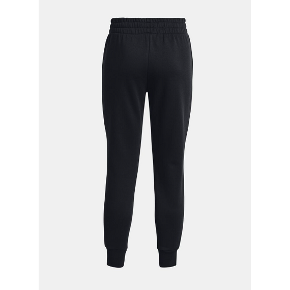 UNDER ARMOUR spodnie dresowe damskie treningowe joggery Rival Fleece czarny, Kolor: czarny, Rozmiar: S, 2 zdjęcie