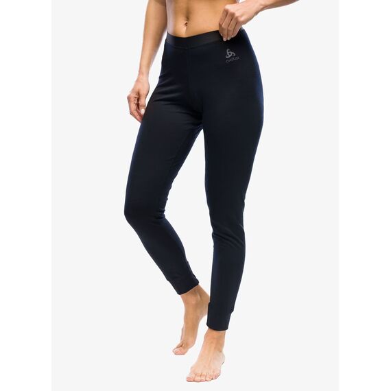 ODLO Legginsy damskie merino BOTTOM long MERINO 200 czarne, Kolor: czarny, Rozmiar: M