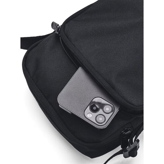 UNDER ARMOUR saszetka crossbody na drobiazgi sportowa Lite Crossbody czarna, Kolor: czarny, Rozmiar: OSFM, 3 zdjęcie