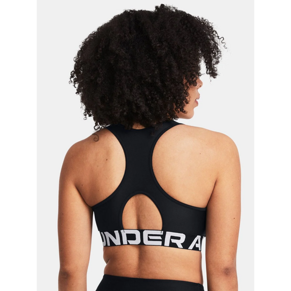 UNDER ARMOUR biustonosz sportowy do ćwiczeń HG Mid czarny, Kolor: czarny, Rozmiar: S, 5 zdjęcie