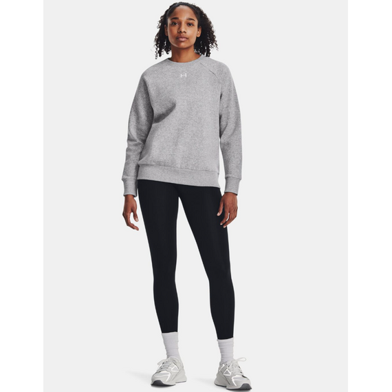 UNDER ARMOUR bluza damska dresowa  Rival Fleece Crew szara, Kolor: szary, Rozmiar: L, 3 zdjęcie UNDER ARMOUR bluza damska dresowa  Rival Fleece Crew szara, Kolor: szary, Rozmiar: L, 3 zdjęcie