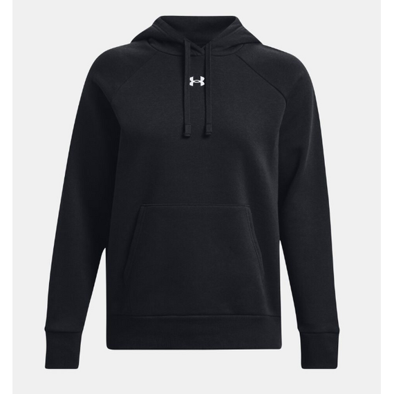 UNDER ARMOUR bluza dresowa damska z kapturem Rival Fleece czarna, Kolor: czarny, Rozmiar: M, 2 zdjęcie UNDER ARMOUR bluza dresowa damska z kapturem Rival Fleece czarna, Kolor: czarny, Rozmiar: M, 2 zdjęcie
