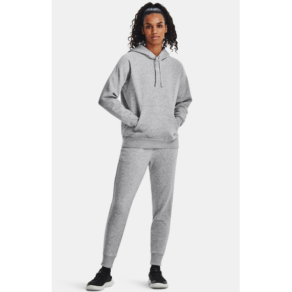 UNDER ARMOUR bluza dresowa damska z kapturem Rival Fleece szara, Kolor: szary, Rozmiar: L, 4 zdjęcie UNDER ARMOUR bluza dresowa damska z kapturem Rival Fleece szara, Kolor: szary, Rozmiar: L, 4 zdjęcie