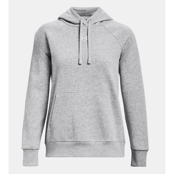 UNDER ARMOUR bluza dresowa damska z kapturem Rival Fleece szara, Kolor: szary, Rozmiar: XS, 3 zdjęcie UNDER ARMOUR bluza dresowa damska z kapturem Rival Fleece szara, Kolor: szary, Rozmiar: XS, 3 zdjęcie