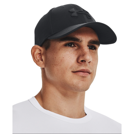UNDER ARMOUR czapka z daszkiem męska Blitzing czarna, Kolor: czarny, Rozmiar: M/L