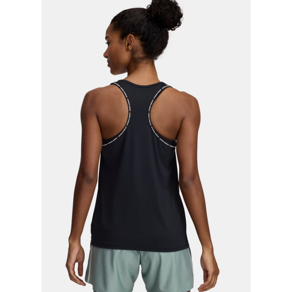 UNDER ARMOUR koszulka top damska do ćwiczeń Tech Knockout czarna, Kolor: czarny, Rozmiar: S, 2 zdjęcie