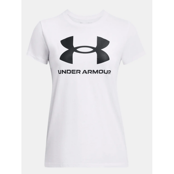 UNDER ARMOUR koszulka t-shirt damska Rival Logo SS biała, Kolor: biały, Rozmiar: M, 3 zdjęcie UNDER ARMOUR koszulka t-shirt damska Rival Logo SS biała, Kolor: biały, Rozmiar: M, 3 zdjęcie
