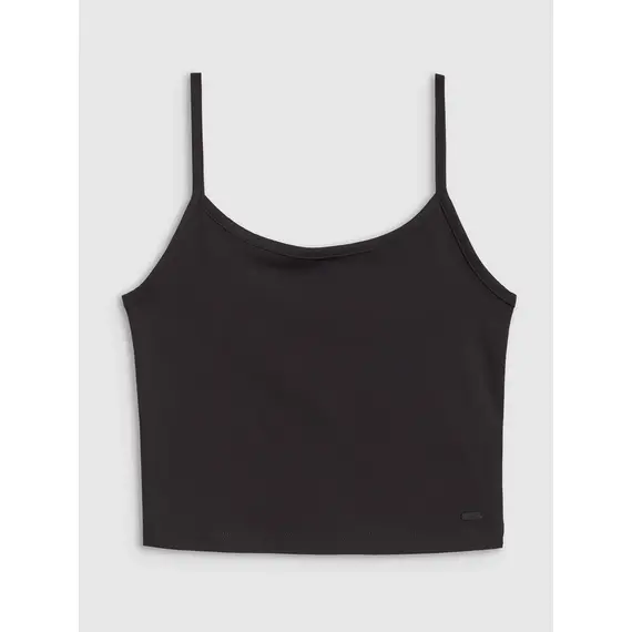 4F koszulka na ramiączkach top damski 4FWSS25TSLEF127 czarna, Kolor: czarny, Rozmiar: XS, 6 zdjęcie 4F koszulka na ramiączkach top damski 4FWSS25TSLEF127 czarna, Kolor: czarny, Rozmiar: XS, 6 zdjęcie