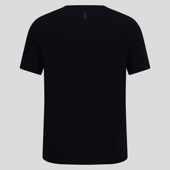 Koszulka męska Odlo ESSENTIAL PRINT T-shirt crew neck s/s czarna