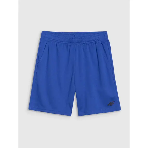 4F spodenki na w-f treningowe chłopięce 4FJWSS25TFSHM0859 niebieskie, Kolor: niebieski, Rozmiar: 158/164, 5 zdjęcie
