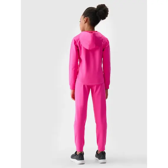 4F spodnie sportowe dla dziewczynek 4FJWSS25TFTRF0875 różowe, Kolor: różowy, Rozmiar: 134/140, 6 zdjęcie