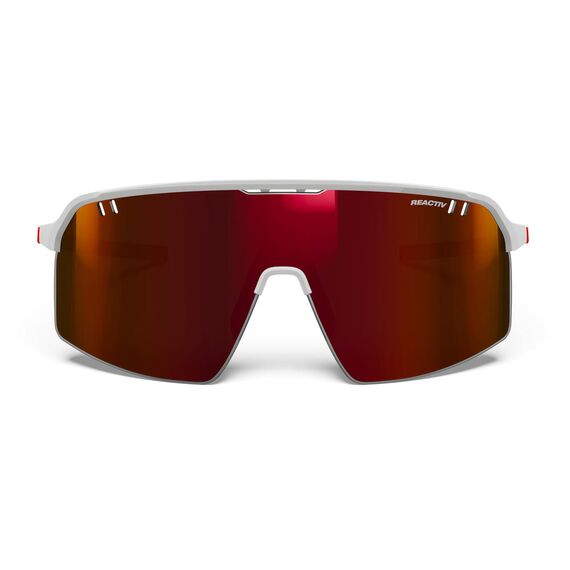 JULBO okulary sportowe rowerowe INTENSITY biały/pomarańczowy