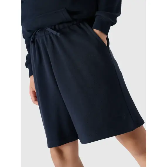 4F krókie spodenki bawełniane dla chłopca 4FJWMM00TSHOM629 granatowe, Kolor: granatowy, Rozmiar: 152, 3 zdjęcie