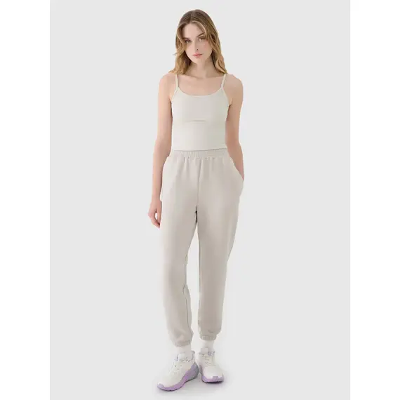 4F koszulka na ramiączkach top damski 4FWSS25TSLEF127 beżowa, Kolor: beżowy, Rozmiar: XS, 4 zdjęcie 4F koszulka na ramiączkach top damski 4FWSS25TSLEF127 beżowa, Kolor: beżowy, Rozmiar: XS, 4 zdjęcie