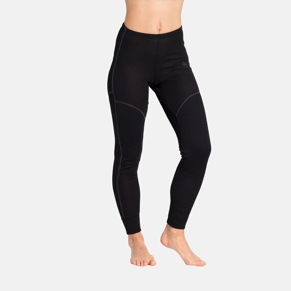 ODLO spodnie termoaktywne damskie legginsy turystyczne Active X-warm Eco czarne, Kolor: czarny, Rozmiar: S, 2 zdjęcie