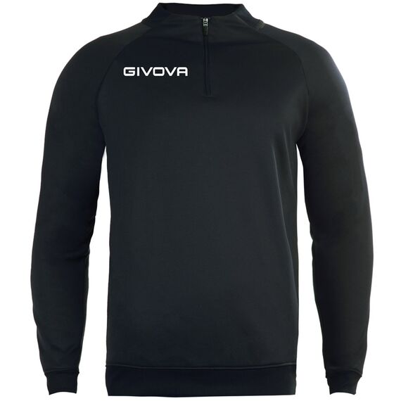 GIVOVA bluza sportowa męska treningowa  MA023 czarna, Kolor: czarny, Rozmiar: S