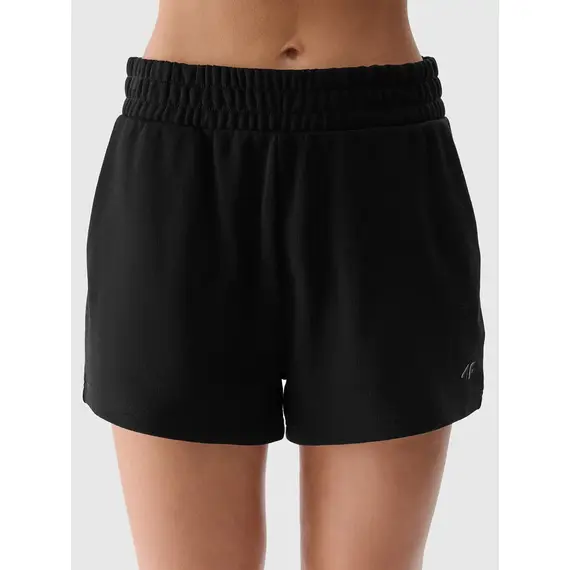 4F spodenki bawełniane damskie 4FWMM00TSHOF542 czarne, Kolor: czarny, Rozmiar: S, 5 zdjęcie