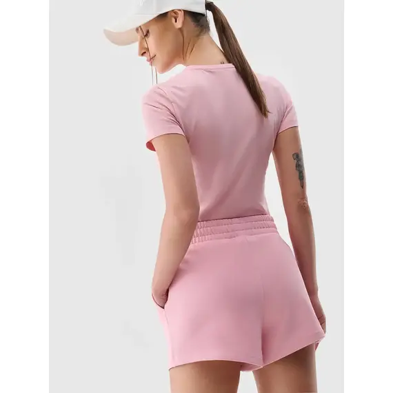 4F spodenki bawełniane damskie 4FWMM00TSHOF542 różowe, Kolor: różowy, Rozmiar: XS, 7 zdjęcie