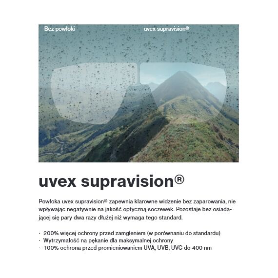 Okulary juniorskie UVEX Skyryse jr. Czarne, Kolor: czarny, Rozmiar: one size